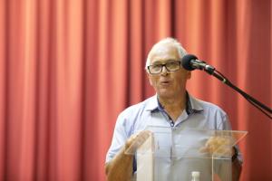 Praznik Mirna, Franc Znidarsic je v imenu prejemnikov priznanj zupana povedal, da mu ni zal, da je podpisal pobudo za samostojno obcino Mirna, foto Alenka Strazisar Lamovsek (14)